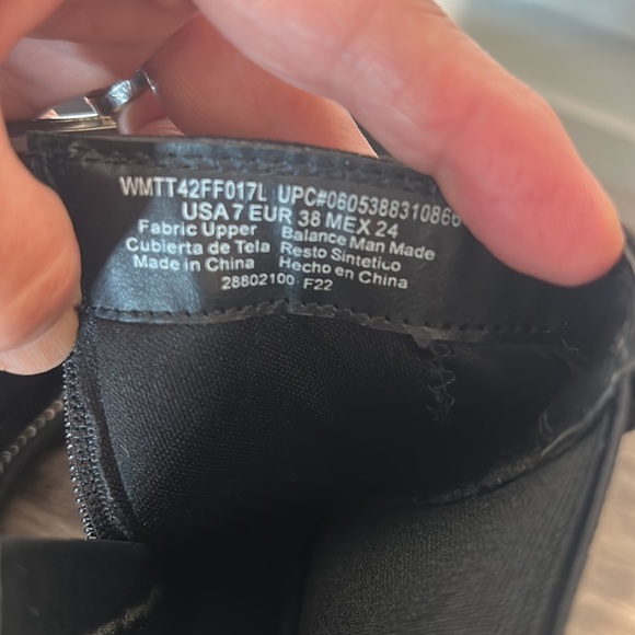 NWT NO BOX TIME AND TRU FAUX SUEDE BLACK ANKLE BOOTS BEADED SIDE ZIPPER SIZE 7 - Picture 7 of 8